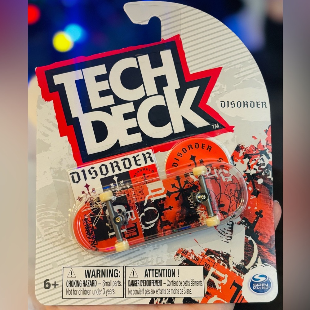 Tech Deck Disorder Fingerboard & Decals